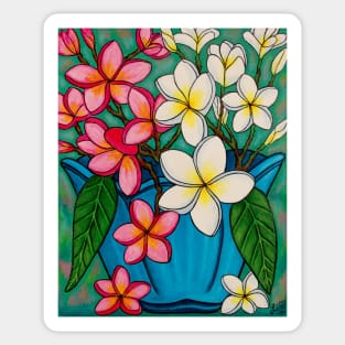 Frangipani Sawadee Sticker